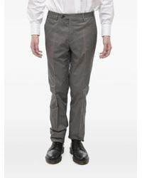Corneliani - Pantalon À Passants De Ceinture Et Plis Marqués - Lyst