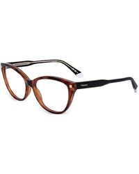 Polaroid - Tortoiseshell-Effect Cat-Eye Glasses - Lyst