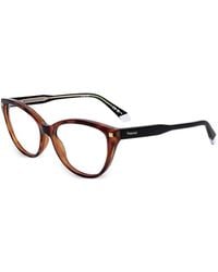 Polaroid - Tortoiseshell-Effect Cat-Eye Glasses - Lyst