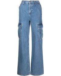 Liu Jo - High-rise Wide-leg Jeans - Lyst