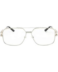 Versace - Geometric-Frame Glasses - Lyst