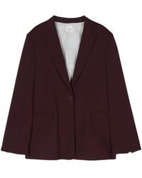 Alysi - Blazer À Simple Boutonnage - Lyst