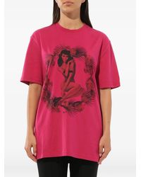 Givenchy - Pin-Up Print T-Shirt - Lyst