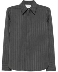 Sportmax - Wollen Blouse Met Krijtstreep - Lyst