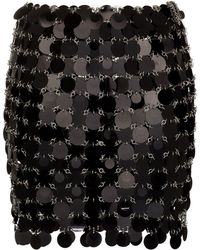 Rabanne - Sequin Embellished Mini Skirt - Lyst