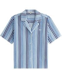 Kith - Elena Ii Striped Chenille Shirt - Lyst