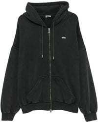 AVAVAV - Logo-Embroidered Zip-Up Hoodie - Lyst