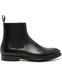 Doucal's - Slip-On Leather Chelsea Boots - Lyst