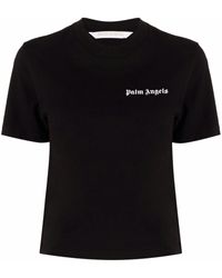 Palm Angels - Classic Logo Fitted T-shirt - Lyst