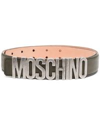 Moschino - Riem Met Logo - Lyst