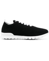 Kiton - Fully-perforated Low-top Sneakers - Lyst