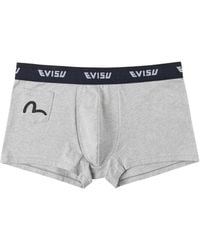 Evisu - Seagull-Print Logo-Waistband Boxers - Lyst