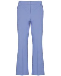 Emme - Pressed-Crease Trousers - Lyst