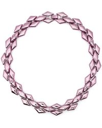 Patrizia Pepe - Metallic Chain-link Necklace - Lyst