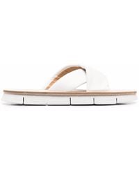 Marsèll - Crossover-strap Leather Sandals - Lyst