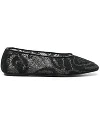 Magda Butrym - Square-Toe Ballet Flats - Lyst