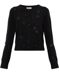 Tory Burch - Verzierter Kendra Pullover - Lyst