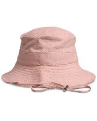 Dolce & Gabbana - Fischerhut Mit Ausgefranster Krempe - Lyst