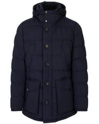 Kiton - Quilted Hooded Jacket - Lyst