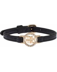 Miu Miu - Leren Armband - Lyst