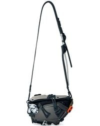Innerraum - Panelled Mesh Messenger Bag - Lyst