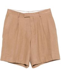 Lardini - Paaramis Pleated Shorts - Lyst