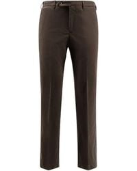 PT Torino - Pleated Straight-Leg Trousers - Lyst