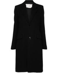 Ami Paris - Klassischer Wollmantel - Lyst