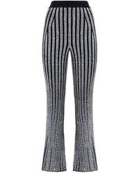 Missoni - Striped Flared Trousers - Lyst