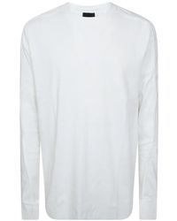 Thom Krom - Ribbed-Knit Long-Sleeve T-Shirt - Lyst