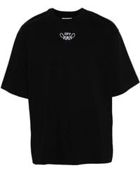 Off-White c/o Virgil Abloh - Off- Bandana Arrow Skate Cotton T-Shirt - Lyst