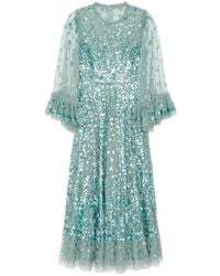 Needle & Thread - Abito Da Sera Glisten - Lyst