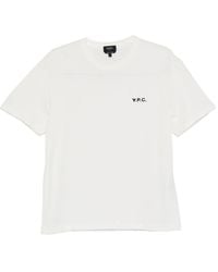 A.P.C. - T-Shirt Boxy Petit À Manches Courtes - Lyst