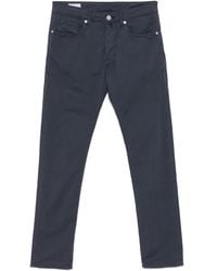 Incotex - Logo-Patch Trousers - Lyst