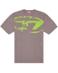 DIESEL - T-shirt T-BOXT-N14 à logo imprimé - Lyst