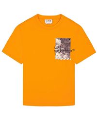 LAB C.O. OFF WHITE - Graphic-Print T-Shirt - Lyst