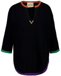 Valentino Garavani - Vgold Wool Sweater - Lyst