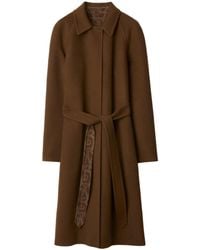 Burberry - Manteau En Cachemire - Lyst