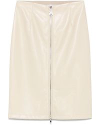 Patrizia Pepe - アニマルフリーレザー スカート - Lyst