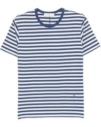 DUNST - Striped Cotton T-Shirt - Lyst