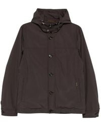 Moorer - Jas Met Capuchon En Knoop - Lyst
