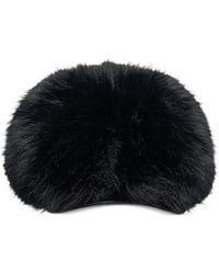 Comme des Garçons - Faux-Fur Flat Cap - Lyst