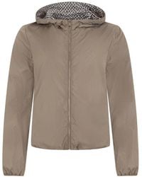 Moorer - Giacca Tessdor Con Cappuccio E Zip - Lyst