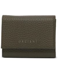 Orciani - Small Logo-Appliqué Wallet - Lyst