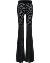 Roberto Cavalli - Ray Of Flared Broek Met Print - Lyst