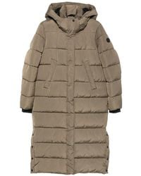 SERGIO MORETTI FIRENZE - Donsjas Met Capuchon - Lyst