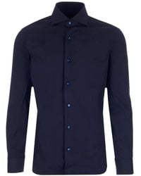 Barba Napoli - Spread-Collar Shirt - Lyst