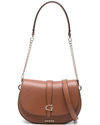 Guess - Small Carrie Shoulder Bag - Lyst