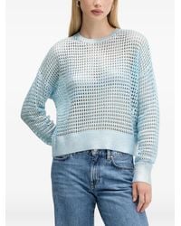 Desigual - Open-Knit Sweater - Lyst