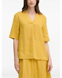 Benetton - V-Neck Top - Lyst